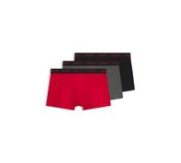 HUGO 3-pack logo trunks - Style TRUNK TRIPLET PACK, 50532611 Black / Grey / Red L