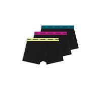 HUGO 3-pack logo trunks - Style TRUNK TRIPLET PACK, 50532611 Black L