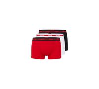 Hugo Men's 3-Pack Organic Trunks Small Red