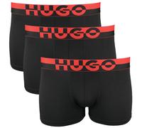 HUGO Three-pack of trunks with split-logo waistband - Style TRUNK TR. SPLIT LOGO, 50545667 Black S