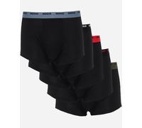 HUGO 5-Pack Mens Stretch-Cotton Trunks with Logo Waistbands - Open Miscellaneous 963 - Open Miscellaneous 963 - L