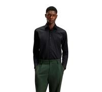 Hugo 50519812 Valerio Long Sleeve Shirt Black 44 Men