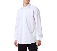 HUGO Modern-fit shirt in easy-iron cotton poplin - Style Valerio, 50519812 White 14.5