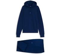HUGO Mens Tracksuit NalonsoNap Cotton tracksuit set with blue logo patch