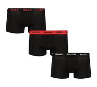 HUGO Bodywear Triplet 3 Pack Trunks, Black, Size S, Men Black