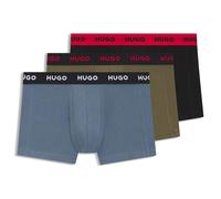 Hugo 50532611 Trunk Red Boxers 3 Units