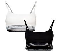 Hugo 50545691 Bralette Red Bra 2 Units White,Black M Woman