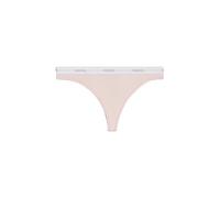HUGO Logo Thong, Pink, Size L, Women Pink