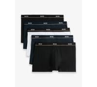 Hugo 5pk Cotton Rich Logo Waistband Trunks Multi