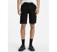 HUGO 634 Mens Tapered Fit Denim Shorts - Black 001 - Black 001 - W34