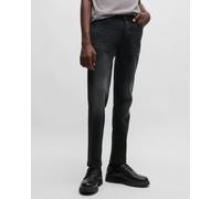 Hugo Men's Cotton Straight Leg Jeans 30W L Black