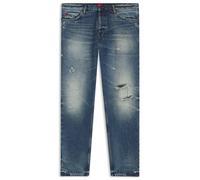 HUGO 634 RIP & REPAIR TAPERED JEANS
