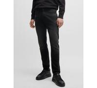 HUGO 734 Mens Extra-Slim Fit Jeans in Black Stretch Denim NOS - Black 005 - W30 L34
