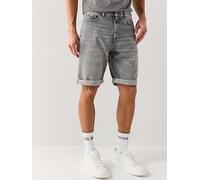 Hugo 838/s Denim Shorts Grey 32 Man