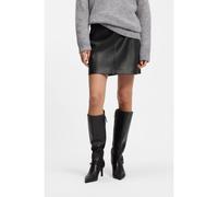 HUGO A-line mini skirt in faux leather - Style Rabare-1, 50571469 Black 6