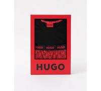 HUGO Aaron Mens Short Pyjama Set - Open Red 640