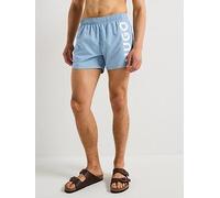 HUGO Abas Swim Shorts -Light Blue, Open Blue, Size M, Men Open Blue