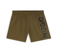 HUGO Abas Swim Shorts, Open Green - Small