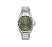 Hugo Stainless Steel Green Dial Bracelet Watch