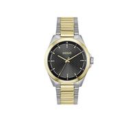 HUGO Analog Watch for Men with Two Toned Stainless Steel Bracelet