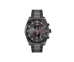 HUGO Analogue Multifunction Quartz Watch for Men #Fast Collection with Black Stainless Steel Bracelet - 1530374