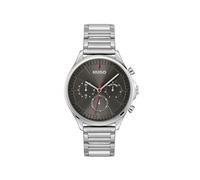 Hugo Analogue Multifunction Quartz Watch for Men #Smash Multi Collection with Stainless Steel Link or Mesh Bracelet - Available with Green or Grey Dial