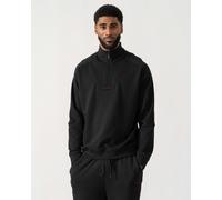 HUGO Atlas Half Zip Loungewear Top - Black 001