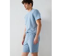 HUGO Austin Loungewear T-Shirt-Light Blue - Open Blue, Open Blue, Size S, Men Open Blue