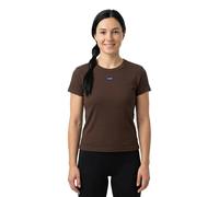 Hugo Baby Blue Short Sleeve T-shirt Brown M Woman
