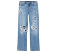 HUGO Baggy-fit jeans in blue distressed denim - Style Gamala_4_B, 50561138 Blue 30/32
