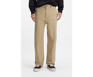 HUGO Baggy-fit trousers in stretch-cotton canvas - Style Dalton253, 50549708 Beige 30/32