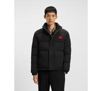 Hugo Men's Red Short Puffer Jacket 2XL Black