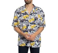 Beach Relaxed Shirt Open Yellow L