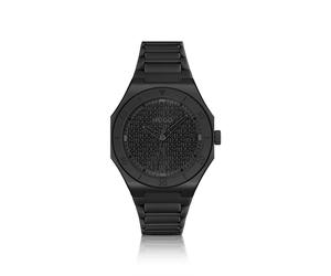 HUGO Black-aluminium watch with logo-textured dial - Style #GRAIL LIGHT, 58244979 Black pcs.