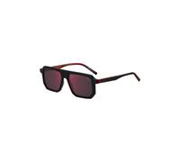 HUGO Black sunglasses with signature red accents - Style HG 1312/S80753AO, 58138305 Black pcs.