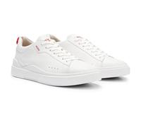 HUGO Mens Blake Tenn Cupsole Trainers in Smooth Leather Size