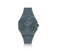 HUGO Blue-aluminium watch with logo-textured dial - Style #GRAIL LIGHT, 58244978 Grey pcs.