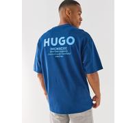 Hugo Nalono 10250555 Blue Short Sleeve T-shirt Blue L Men
