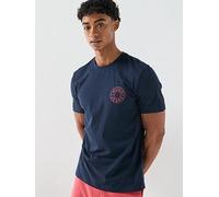 HUGO Blue Nemodo Graphic T-Shirt, Navy, Size 2Xl, Men Navy