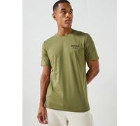 Hugo Nesptee 10283344 Blue Short Sleeve T-shirt Green 2XL Men