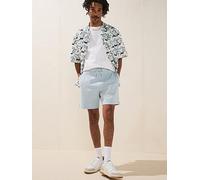 HUGO Blue Nuwafflo Waffle Loose Fit Jersey Shorts - Open Blue, Open Blue, Size L, Men Open Blue