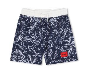 Hugo - Boardshorts - Blue White - Boy - 6 Years