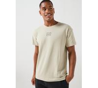 HUGO Bodywear Laze Relaxed Fit Loungewear T-Shirt, Beige, Size S, Men Beige