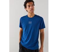 HUGO Bodywear Laze Relaxed Fit Loungewear T-Shirt, Blue, Size S, Men Blue