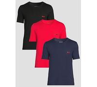 HUGO Bodywear Regular Fit 3 Pack T-Shirt, Assorted, Size 2Xl, Men Assorted