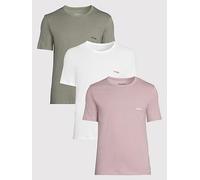 HUGO Bodywear Triplet 3 Pack Loungewear T-Shirts, Assorted, Size M, Men Assorted