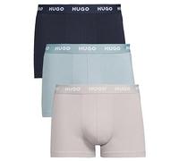 HUGO Bodywear Triplet 3 Pack Trunks, Blue, Size L, Men Blue