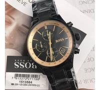 Hugo Boss 1513578 Grand Prix Black 44mm Stainless Steel Men's Watch