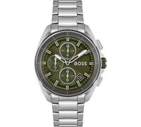 Hugo Boss 1513951 Volane Chronograph Silver Khaki Men's Watch
