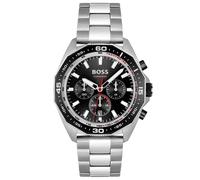 Hugo Boss Energy 1513971 Men's Chronograph Watch - 45mm Black Dial Steel Bracelet